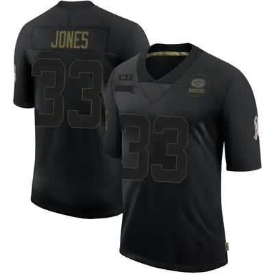 aaron jones jersey white