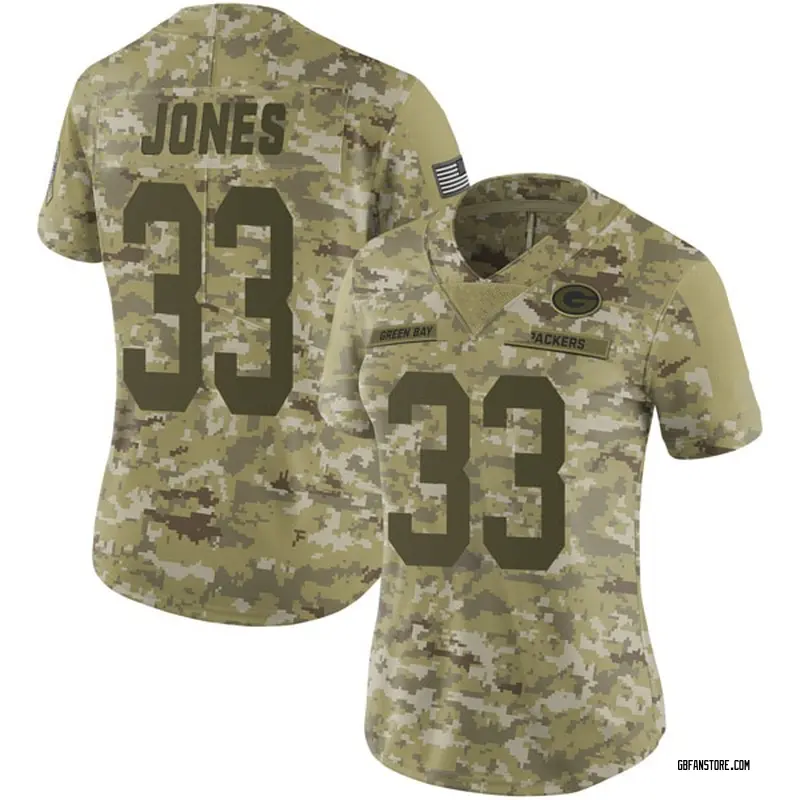 aaron jones jersey white